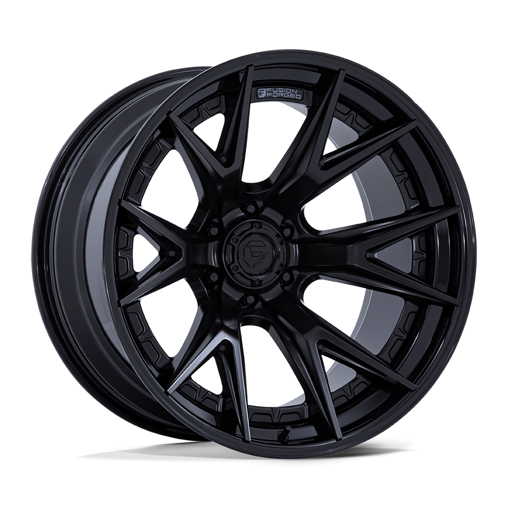 Felga aluminiowa FC402 CATALYST Matte Black W/ Gloss Black Lip FUEL