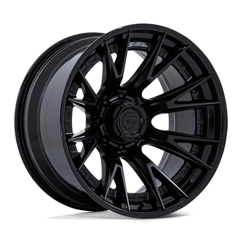 Felga aluminiowa FC402 CATALYST Matte Black W/ Gloss Black Lip FUEL