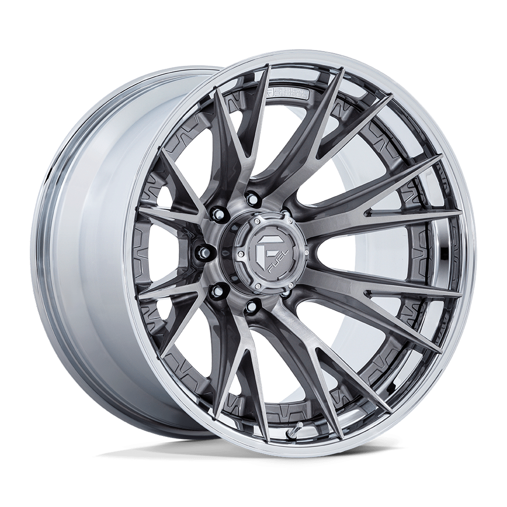 Felga aluminiowa FC402 CATALYST Platinum W/ Chrome Lip FUEL