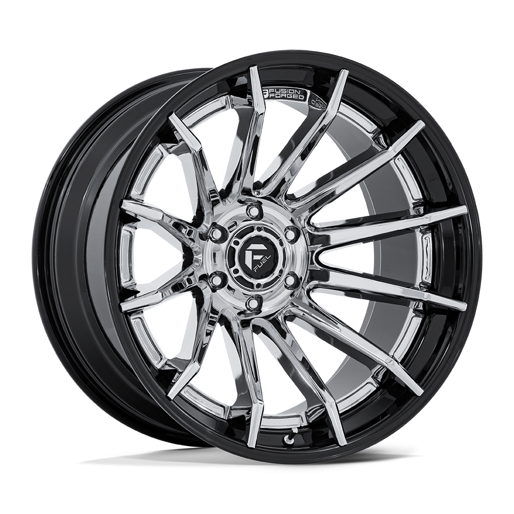 Felga aluminiowa FC403 BURN Chrome W/ Gloss Black Lip FUEL