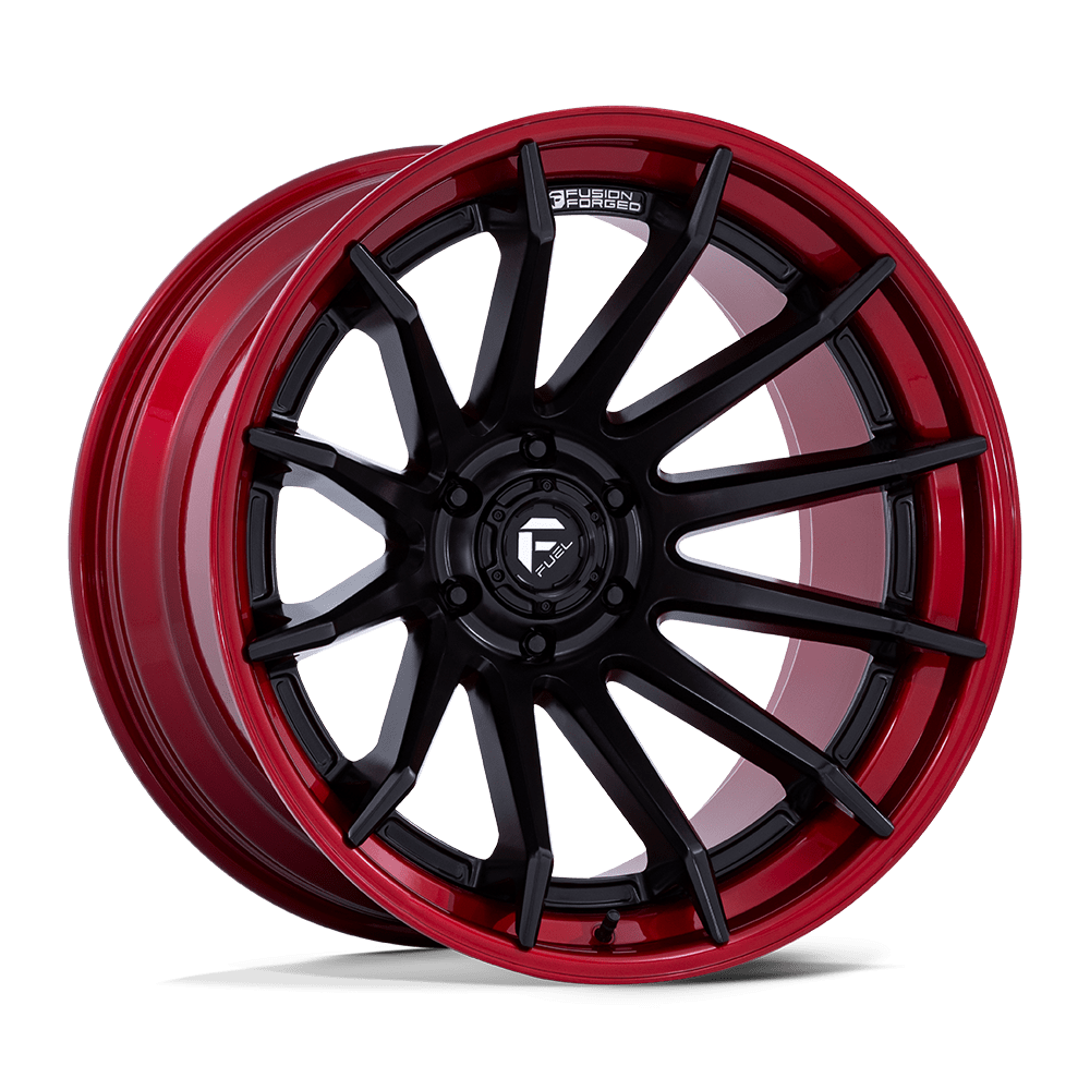 Felga aluminiowa FC403 BURN Matte Black W/ Candy Red Lip FUEL