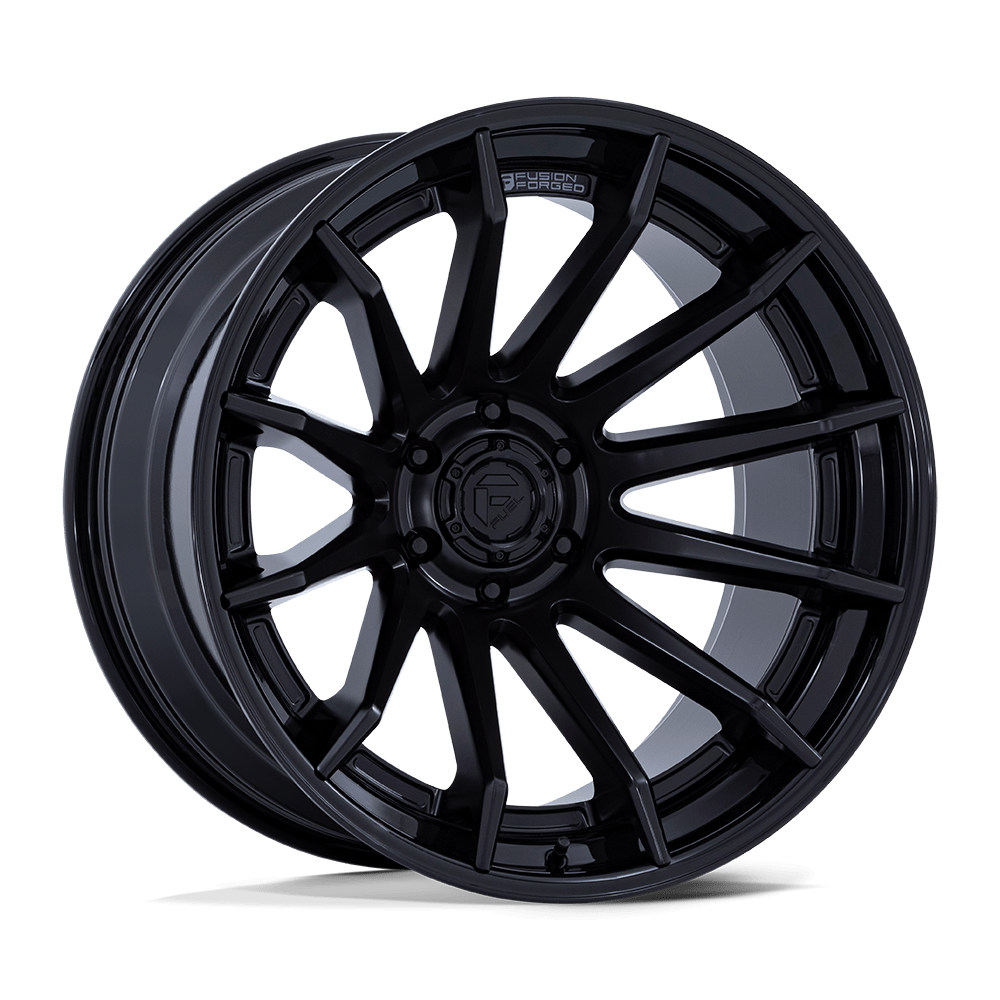Felga aluminiowa FC403 BURN Matte Black W/ Gloss Black Lip FUEL