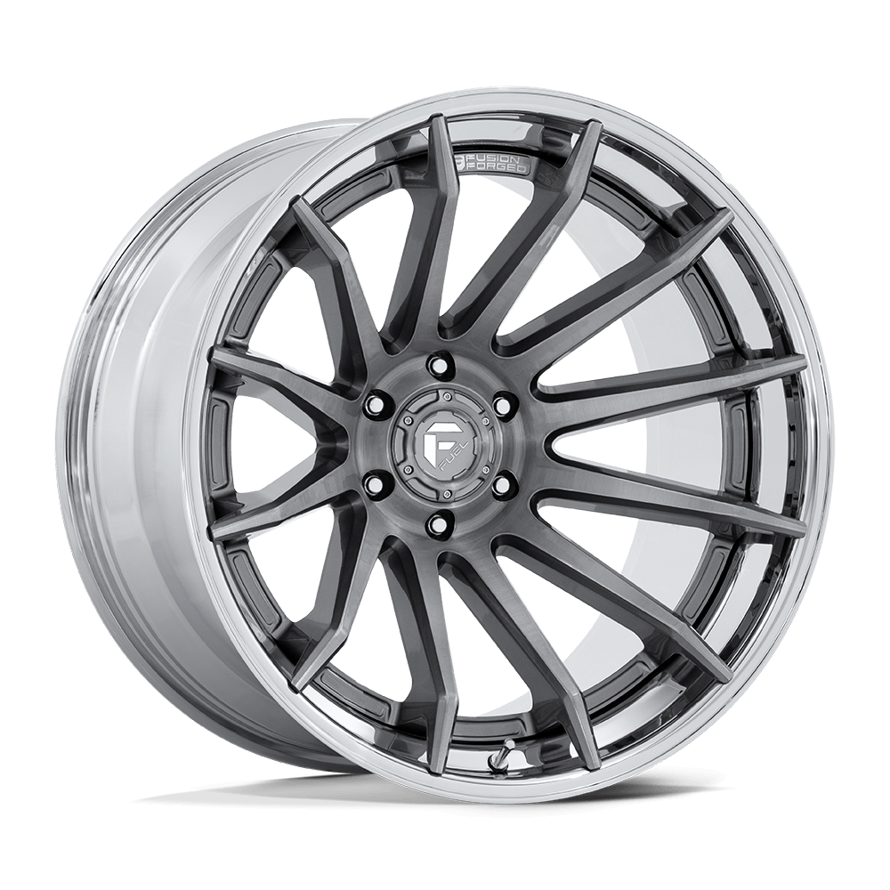 Felga aluminiowa FC403 BURN Platinum W/ Chrome Lip FUEL