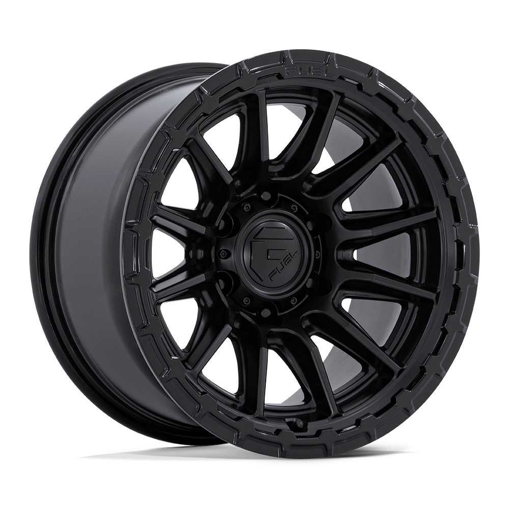 Felga aluminiowa FC866 PISTON Blackout W/ Gloss Black Lip FUEL
