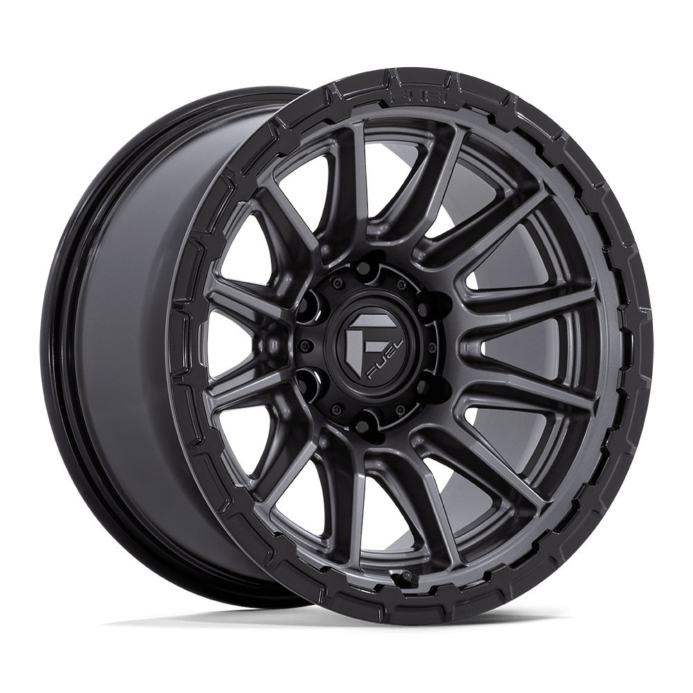 Felga aluminiowa FC866 PISTON Matte Gunmetal W/ Gloss Black Lip FUEL