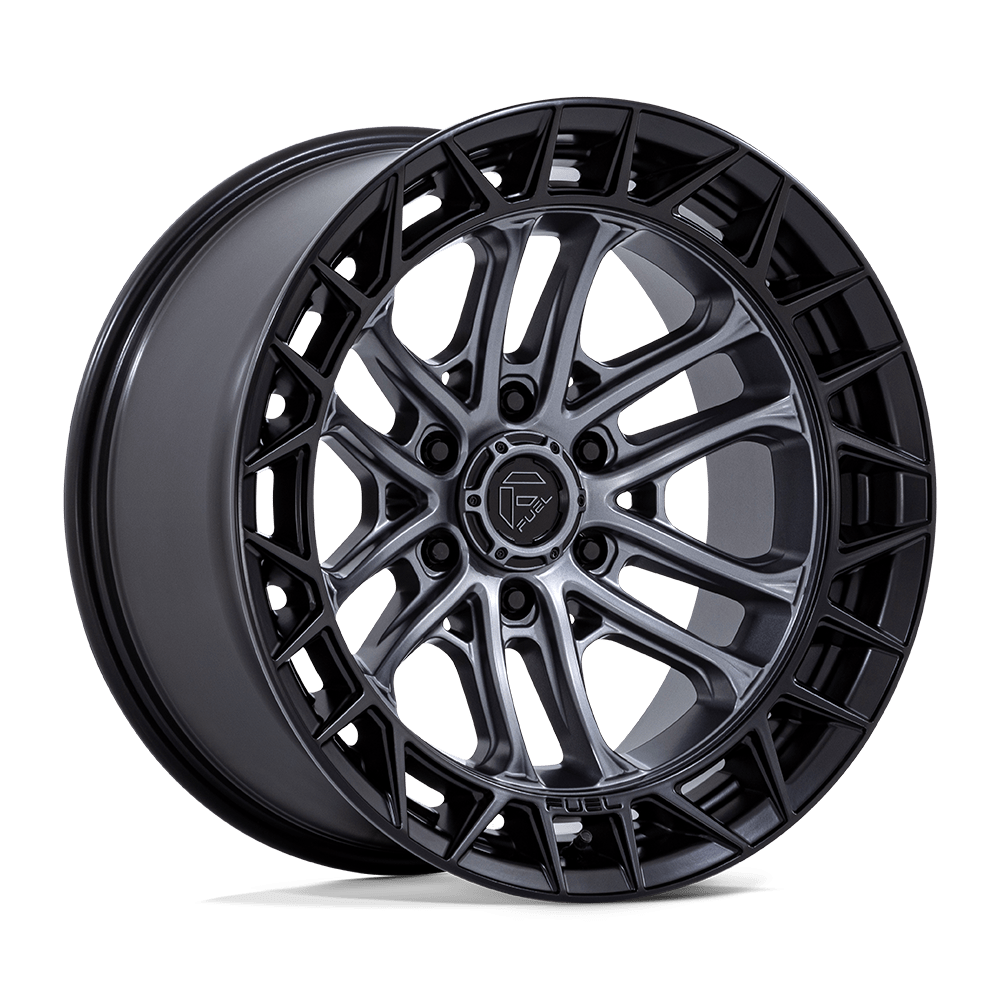 Felga aluminiowa FC874 CELSIUS Matte Gunmetal W/ Matte Black Lip FUEL