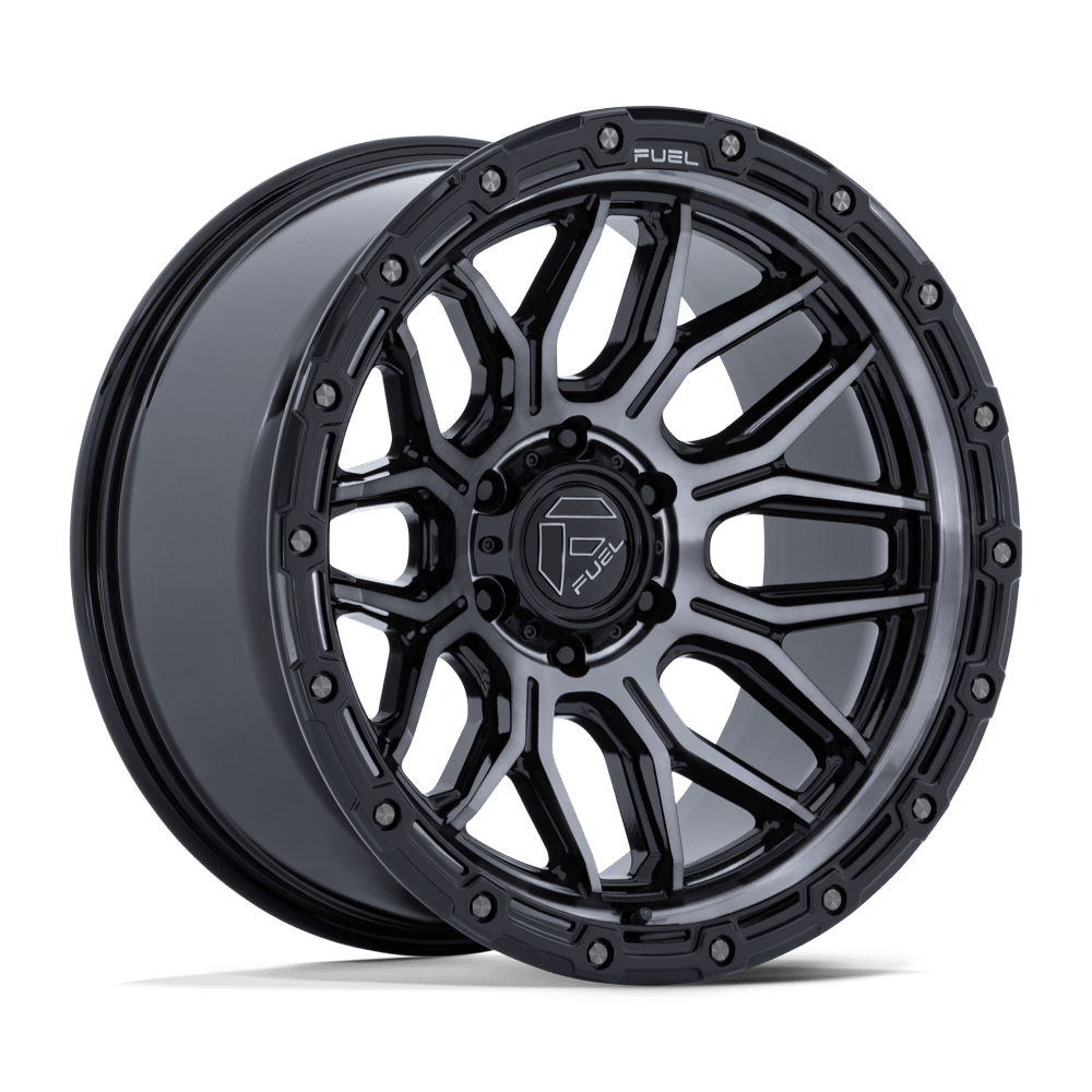Felga aluminiowa FC881 SURGE Gloss Black Machined W/ Gray Tint FUEL