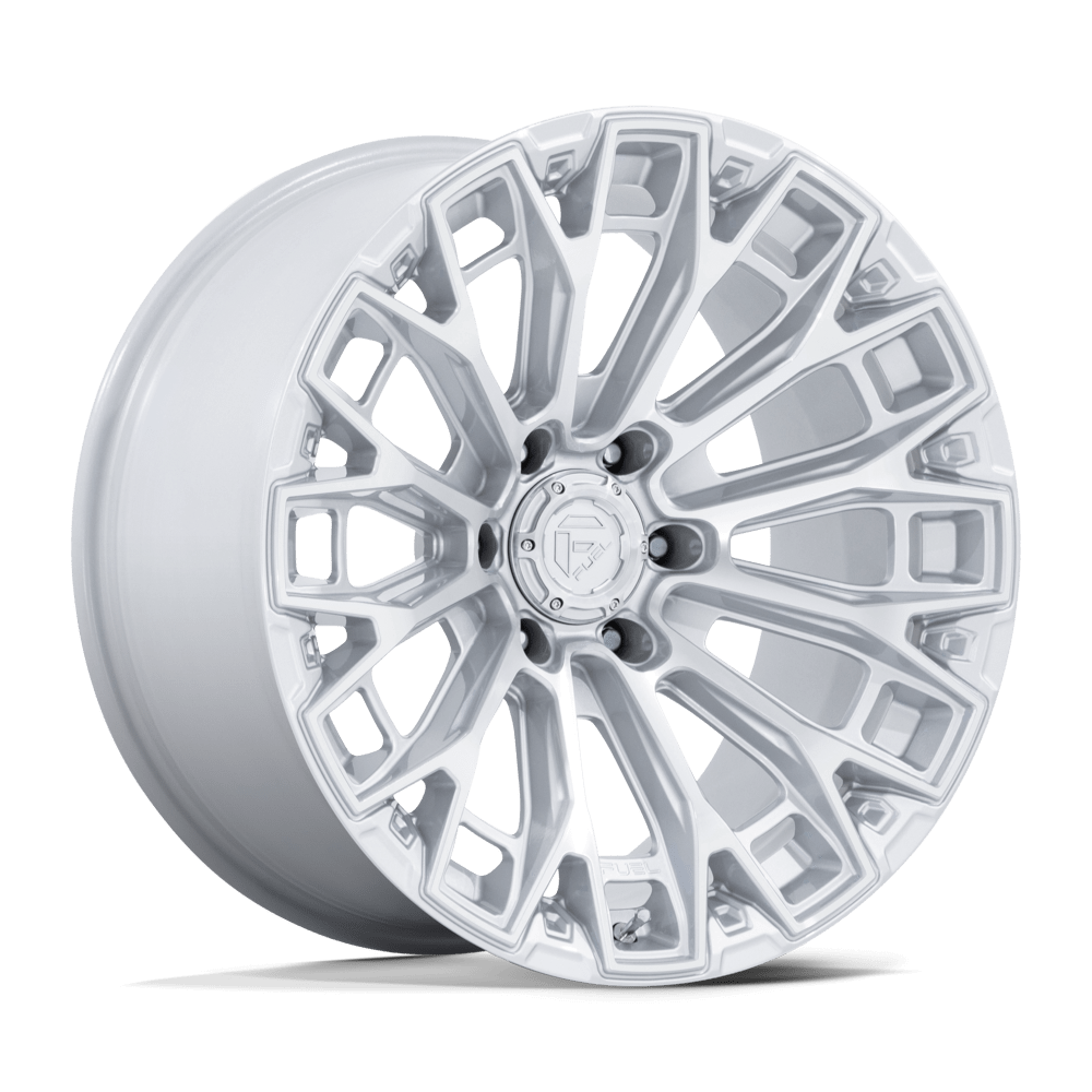 Felga aluminiowa FC882 TRAX Gloss Silver W/ Machined Face FUEL
