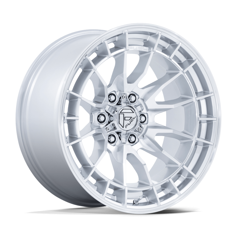 Felga aluminiowa FC888 REVOLT Hyper Silver W/ Machined Face FUEL