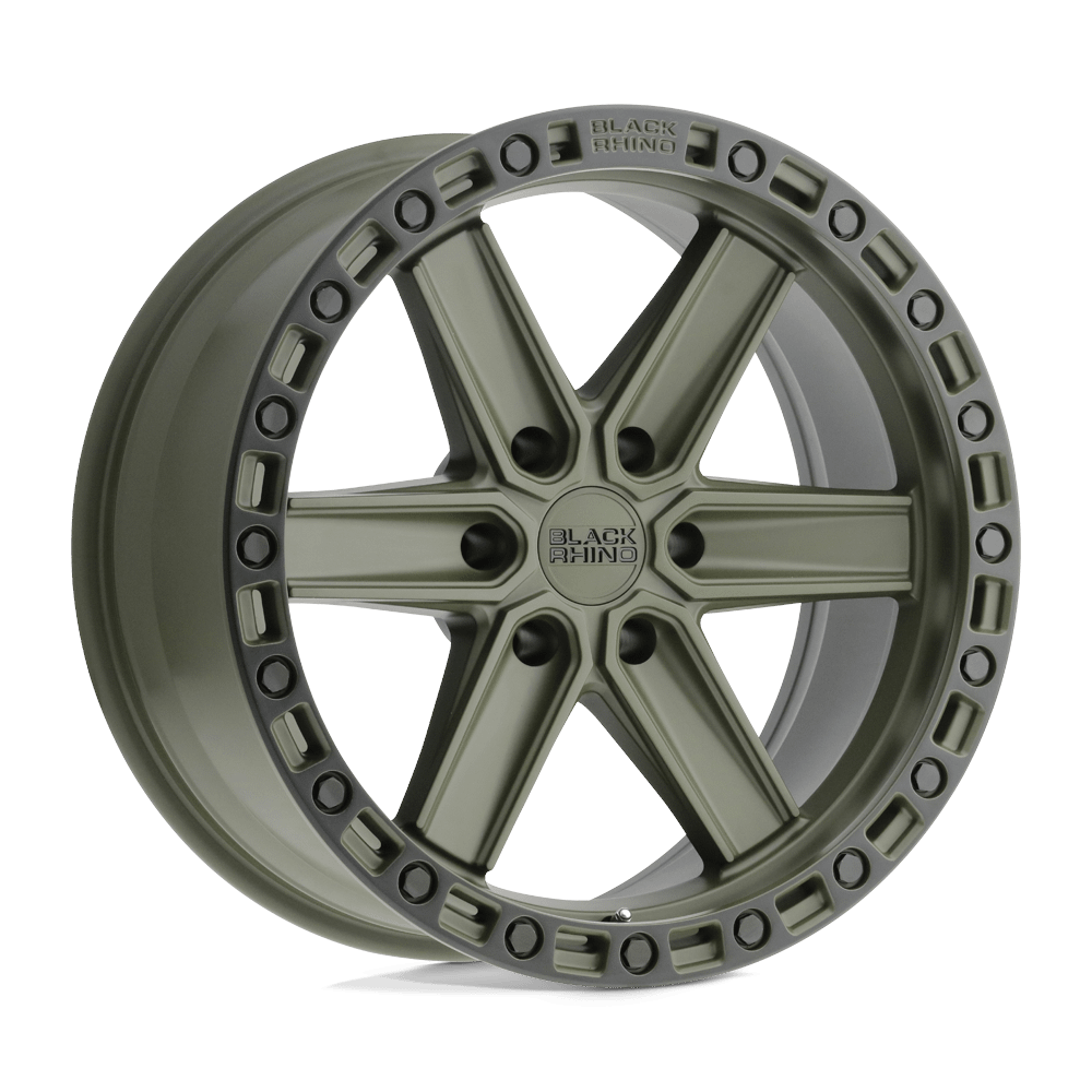 Felga aluminiowa HENDERSON Olive Drab Green W/ Black Ring BLACK RHINO