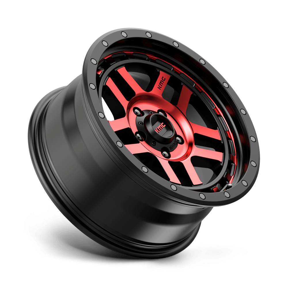 felga-aluminiowa-km540-recon-gloss-black-machined-w-red-tint-kmc felga-aluminiowa-km540-recon-gloss-black-machined-w-red-tint-kmc