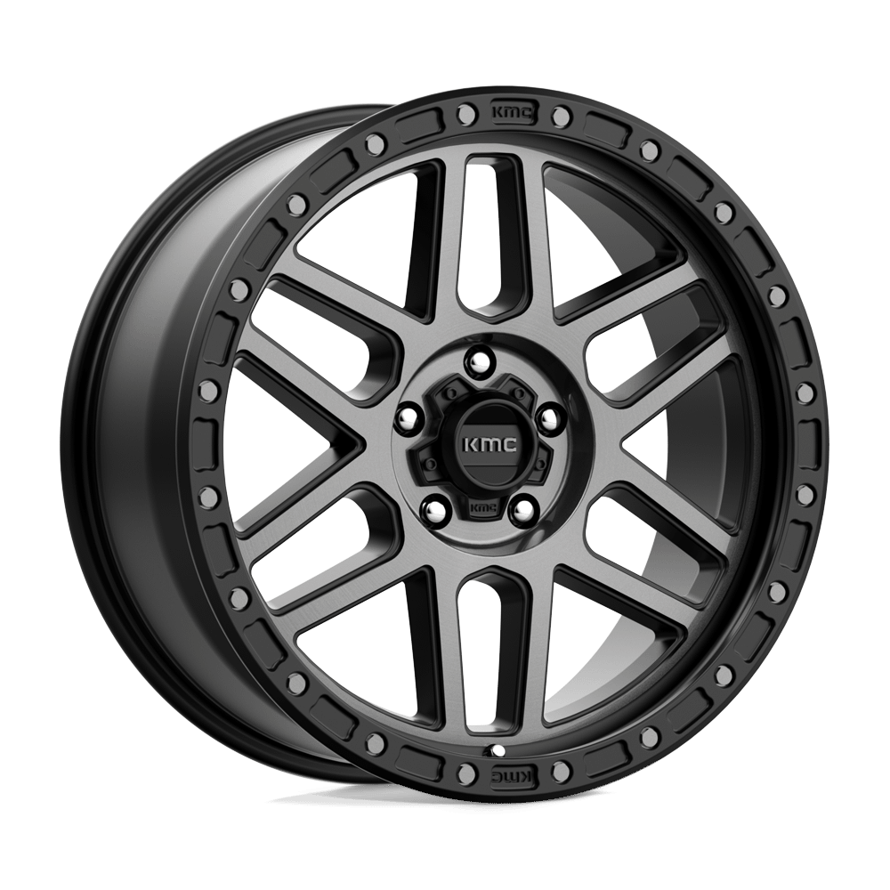 Felga aluminiowa KM544 MESA Satin Black W/ Gray Tint KMC