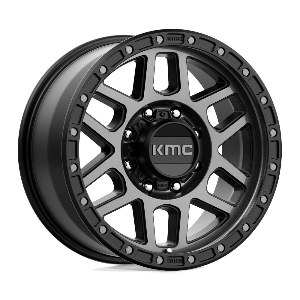 Felga aluminiowa KM544 MESA Satin Black W/ Gray Tint KMC
