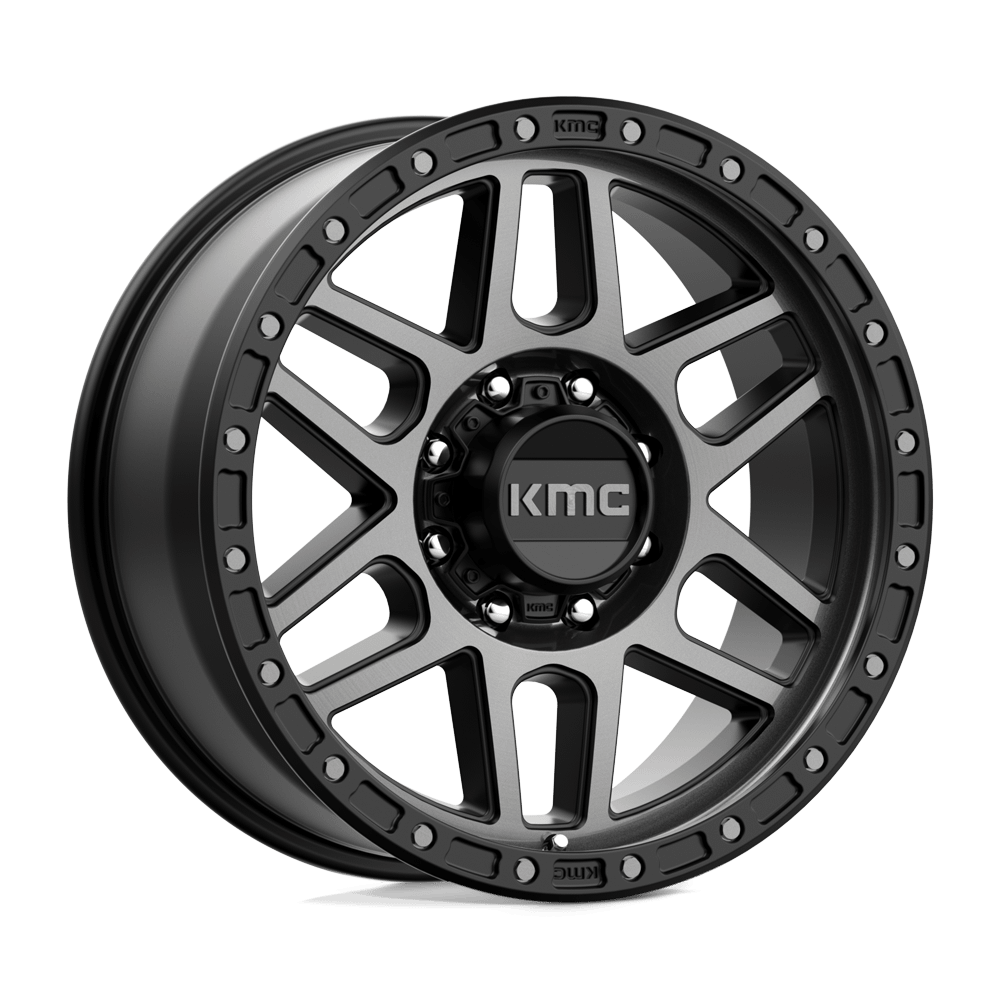 Felga aluminiowa KM544 MESA Satin Black W/ Gray Tint KMC