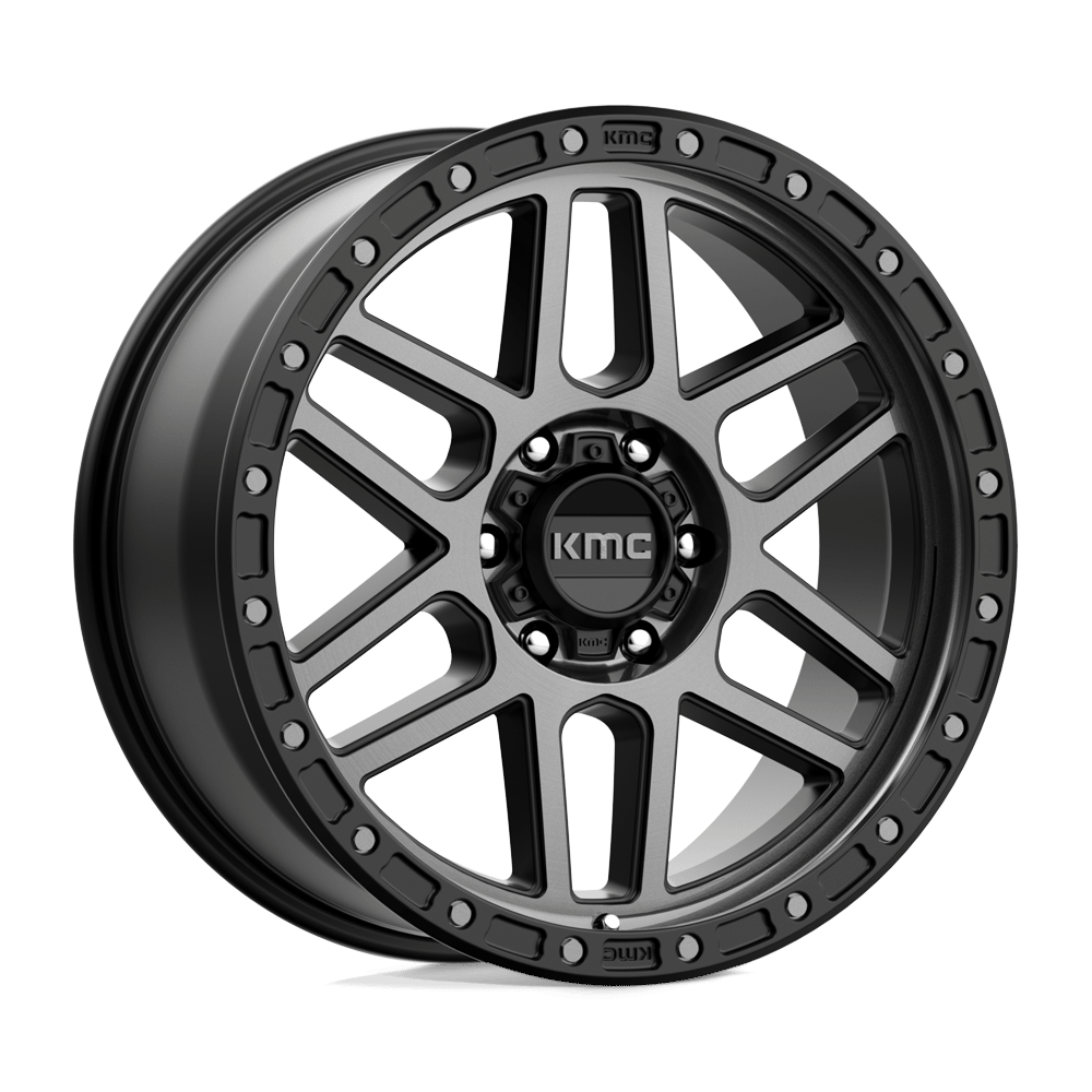 Felga aluminiowa KM544 MESA Satin Black W/ Gray Tint KMC