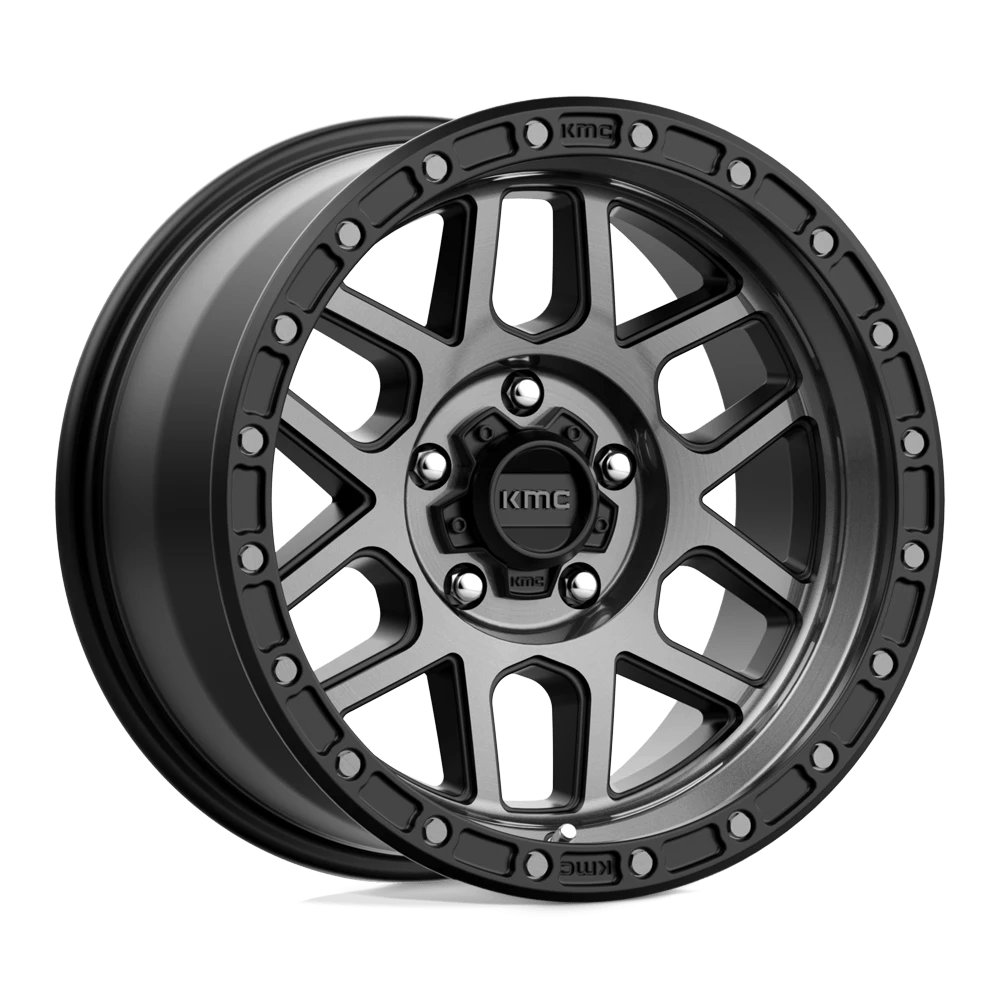 Felga aluminiowa KM544 Mesa Satin Black W/ Gray Tint KMC