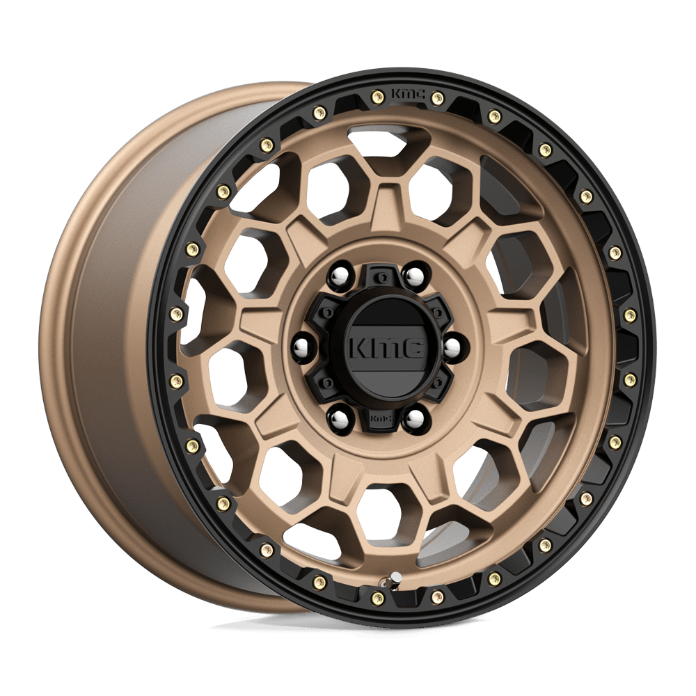 Felga aluminiowa KM545 TREK Matte Bronze W/ Black Lip KMC
