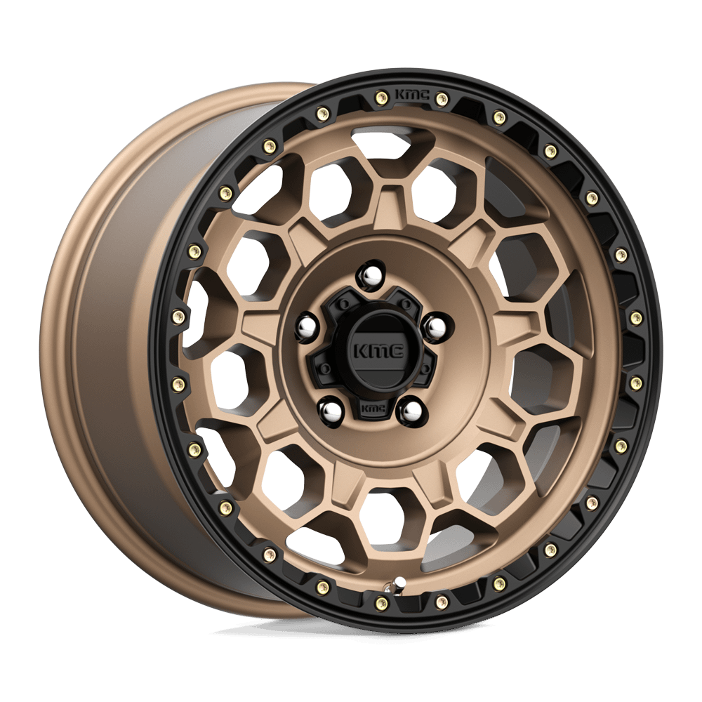 Felga aluminiowa KM545 TREK Matte Bronze W/ Black Lip KMC