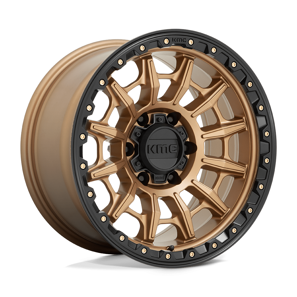 Felga aluminiowa KM547 CARNAGE Matte Bronze W/ Black Lip KMC