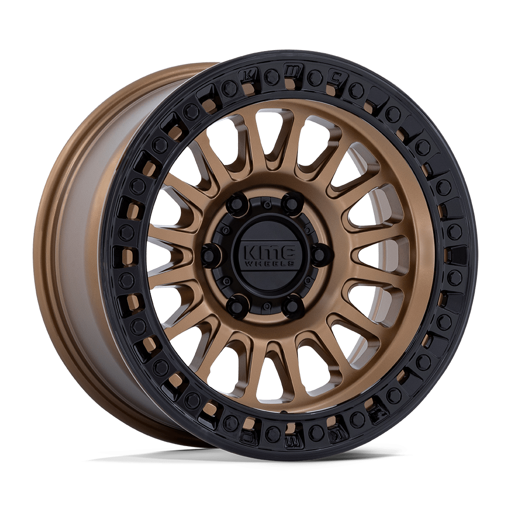 Felga aluminiowa KM552 IMS Matte Bronze W Gloss Black Lip KMC