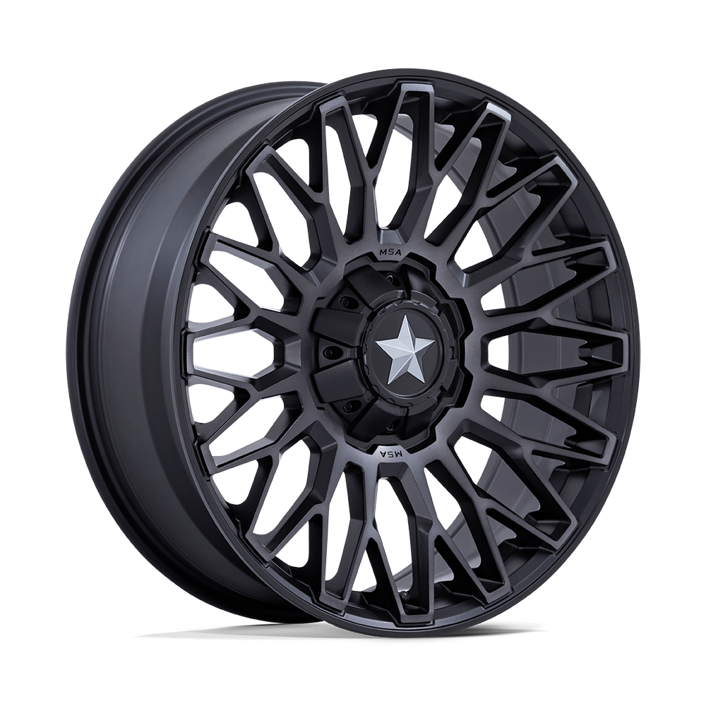 Felga aluminiowa M50 CLUBBER Matte Black Ddt MSA