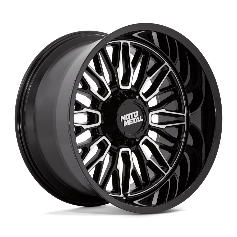 Felga aluminiowa MO809 STINGER Gloss Black Machined MOTO METAL