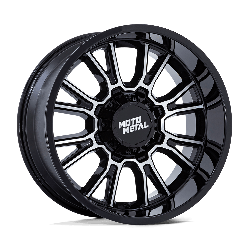 Felga aluminiowa MO810 LEGACY Gloss Black Machined MOTO METAL