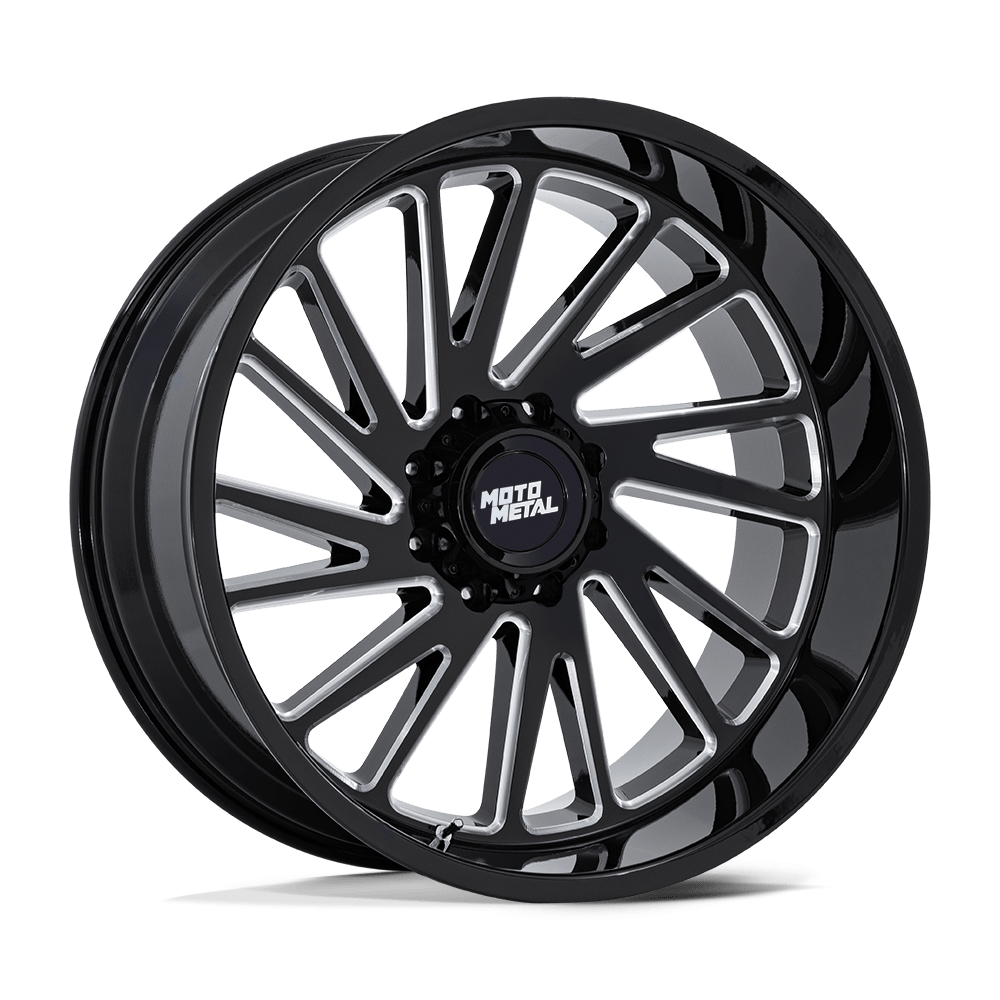 Felga aluminiowa MO811 COMBAT Gloss Black Milled MOTO METAL