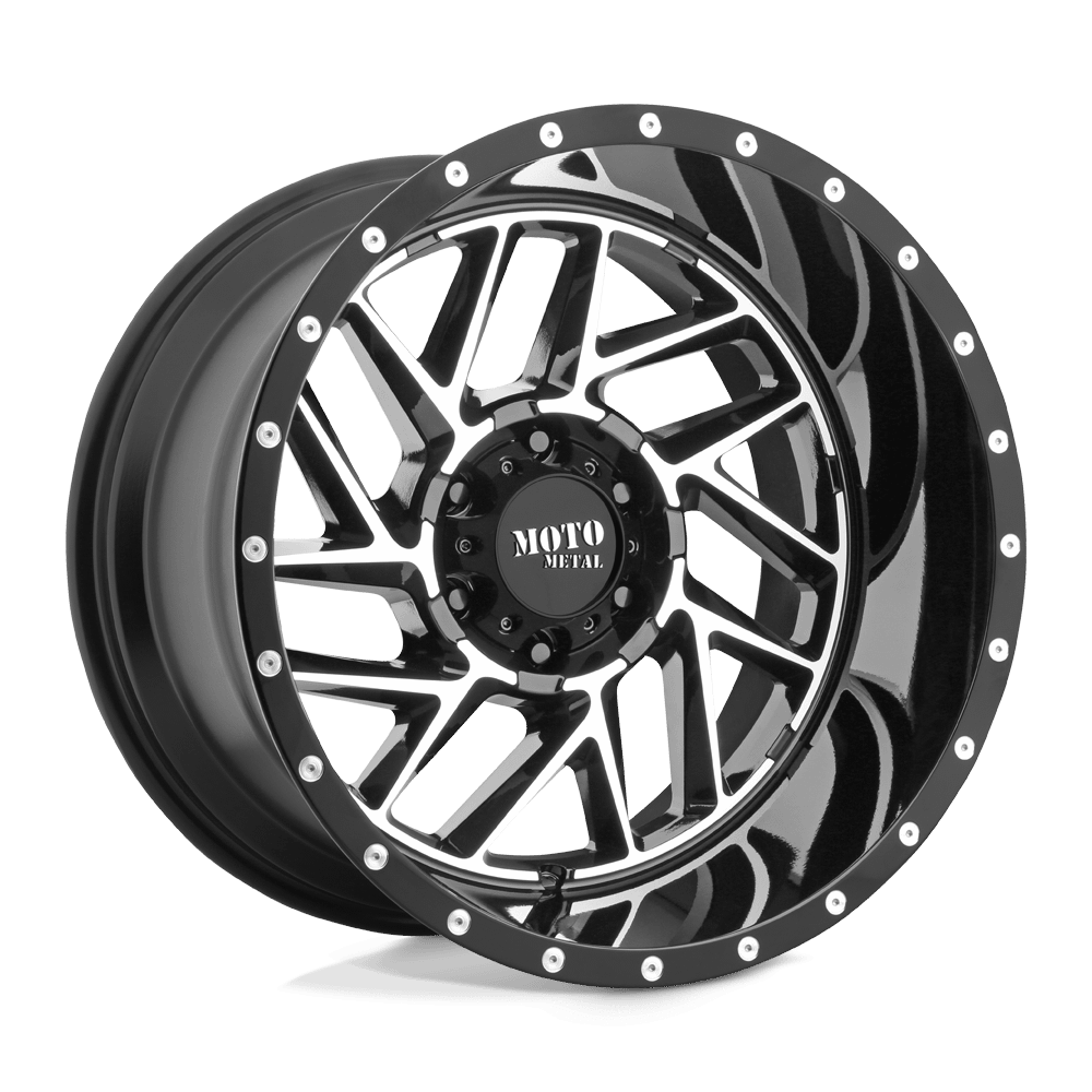 Felga aluminiowa MO985 BREAKOUT Gloss Black Machined MOTO METAL