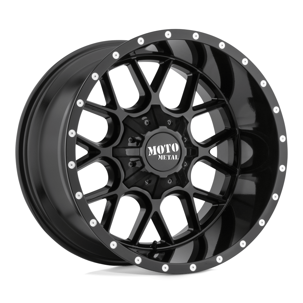 Felga aluminiowa MO986 SIEGE Gloss Black MOTO METAL