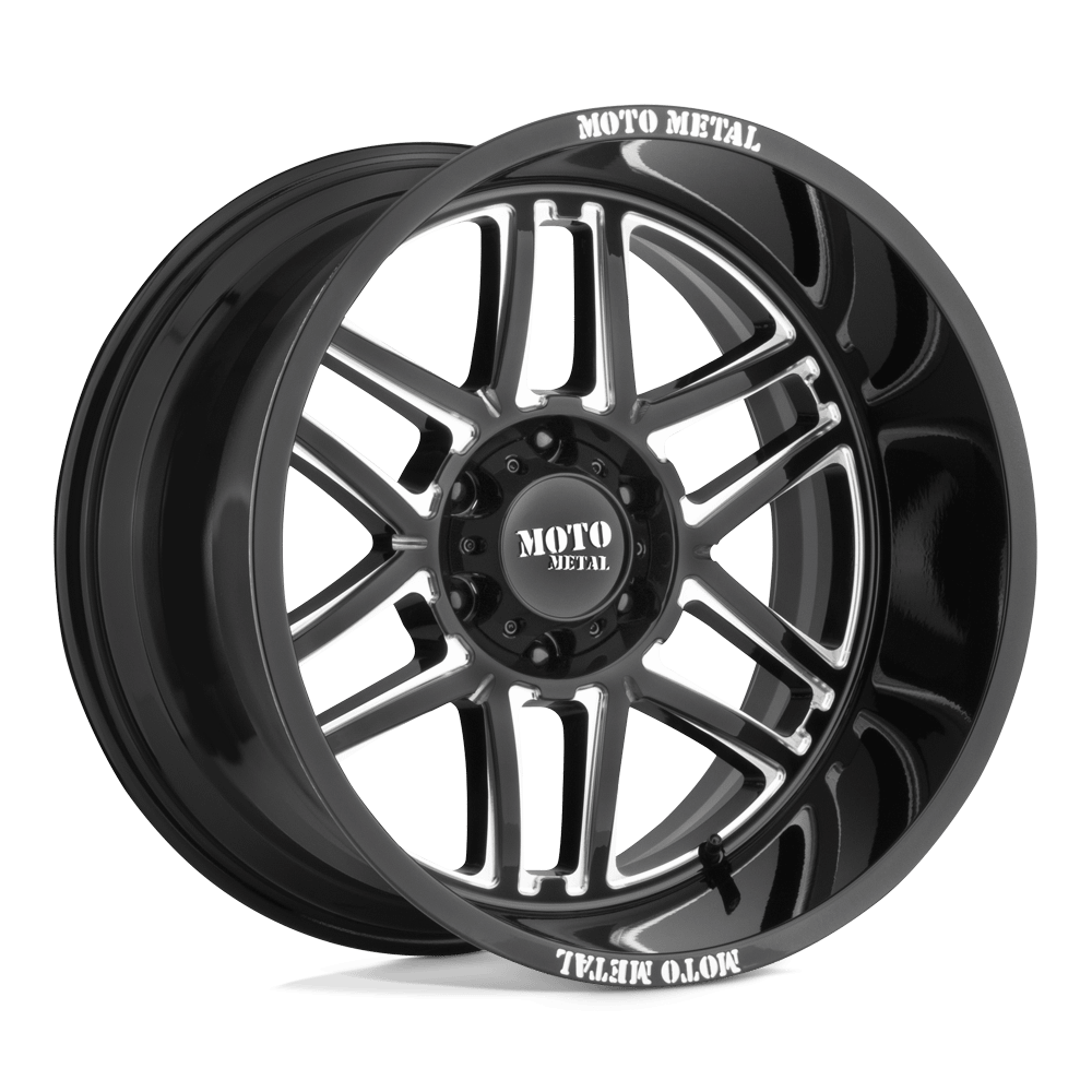 Felga aluminiowa MO992 FOLSOM Gloss Black Milled MOTO METAL