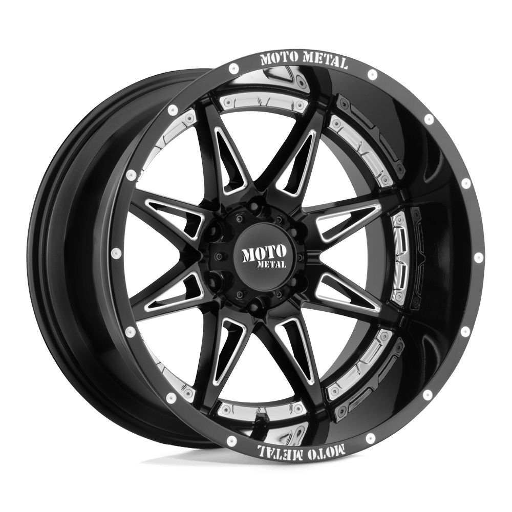 Felga aluminiowa MO993 HYDRA Gloss Black Milled MOTO METAL