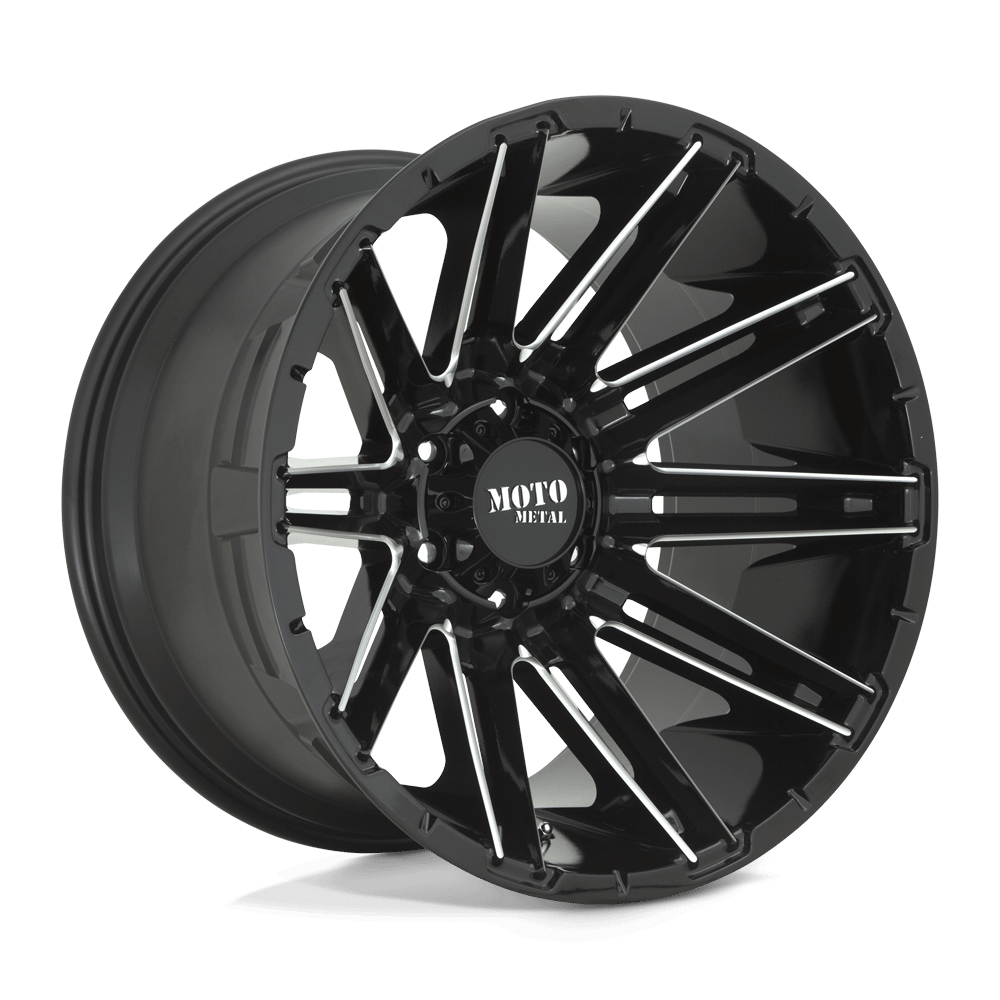 Felga aluminiowa MO998 KRAKEN Gloss Black Milled MOTO METAL