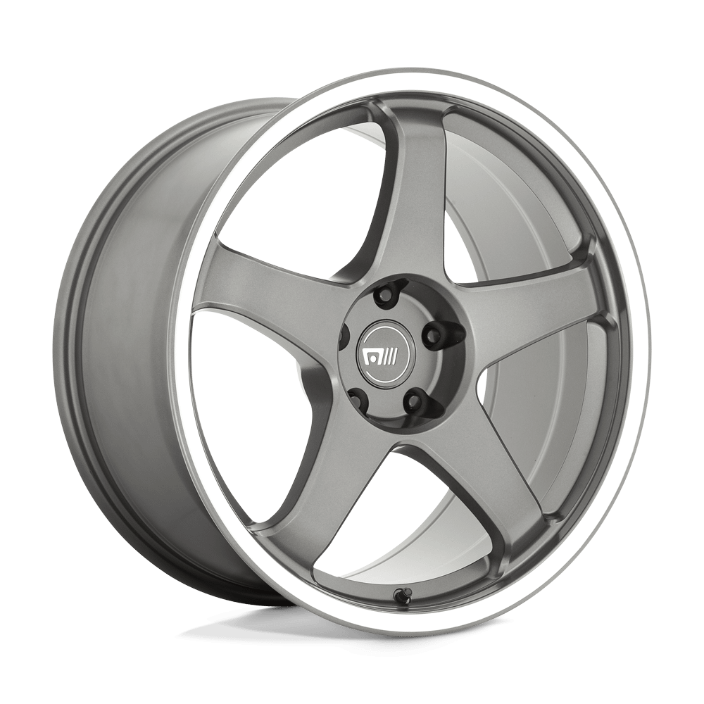 Felga aluminiowa MR151 CS5 Gunmetal W/ Machined Lip MOTEGI RACING