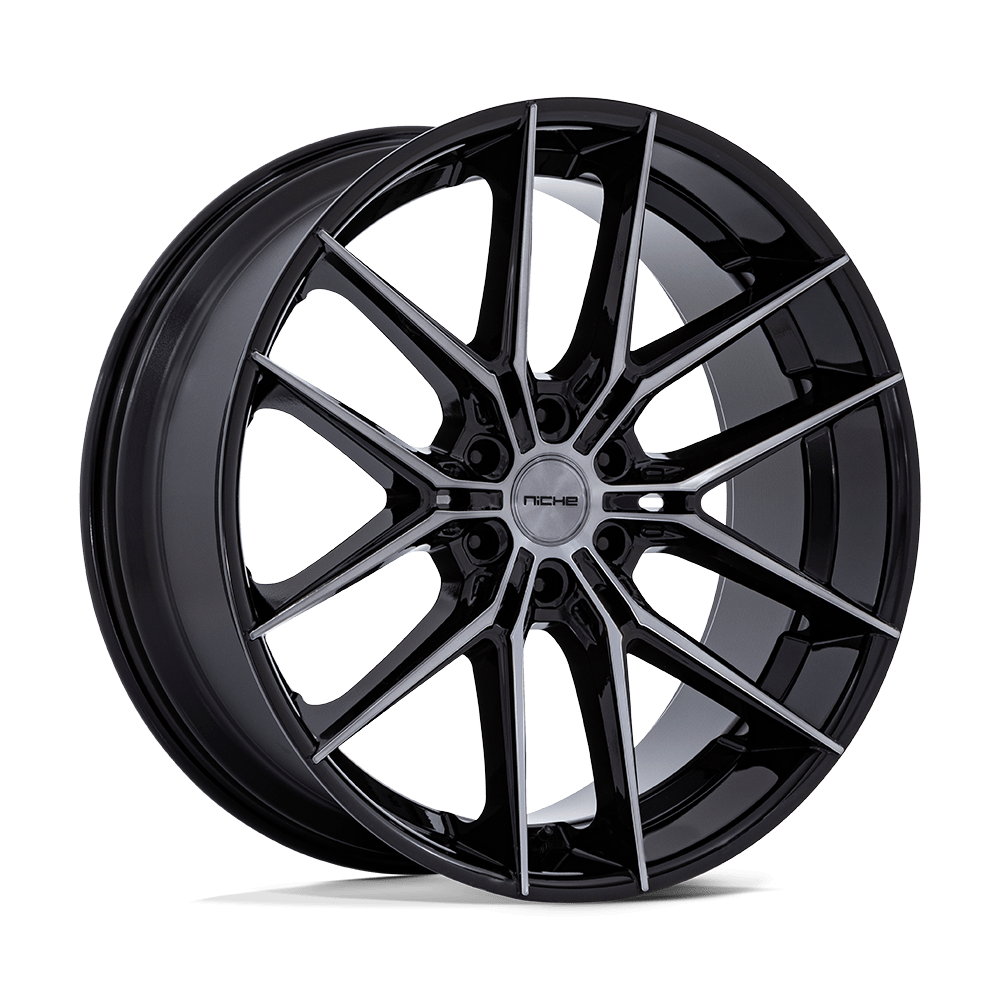 Felga aluminiowa NC280 PRODIGY 6 Gloss Black Dark Tinted Clear NICHE ROAD WHEELS