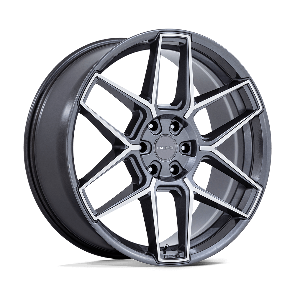 Felga aluminiowa NC281 RISE Anthracite W/ Machined Face NICHE ROAD WHEELS