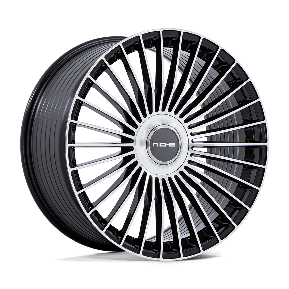 Felga aluminiowa NC282 SERENE Gloss Black W/ Machined Face NICHE ROAD WHEELS