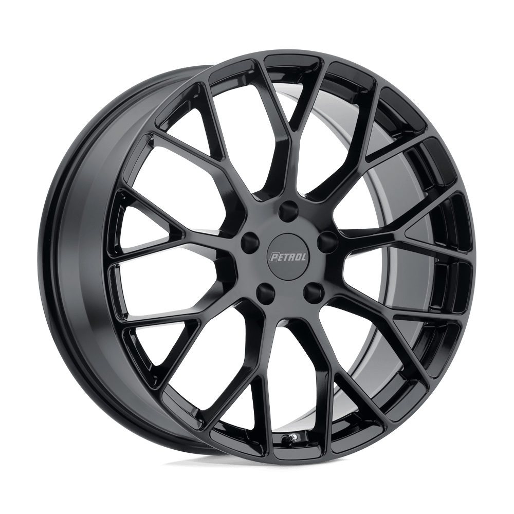 Felga aluminiowa P2B Gloss Black PETROL