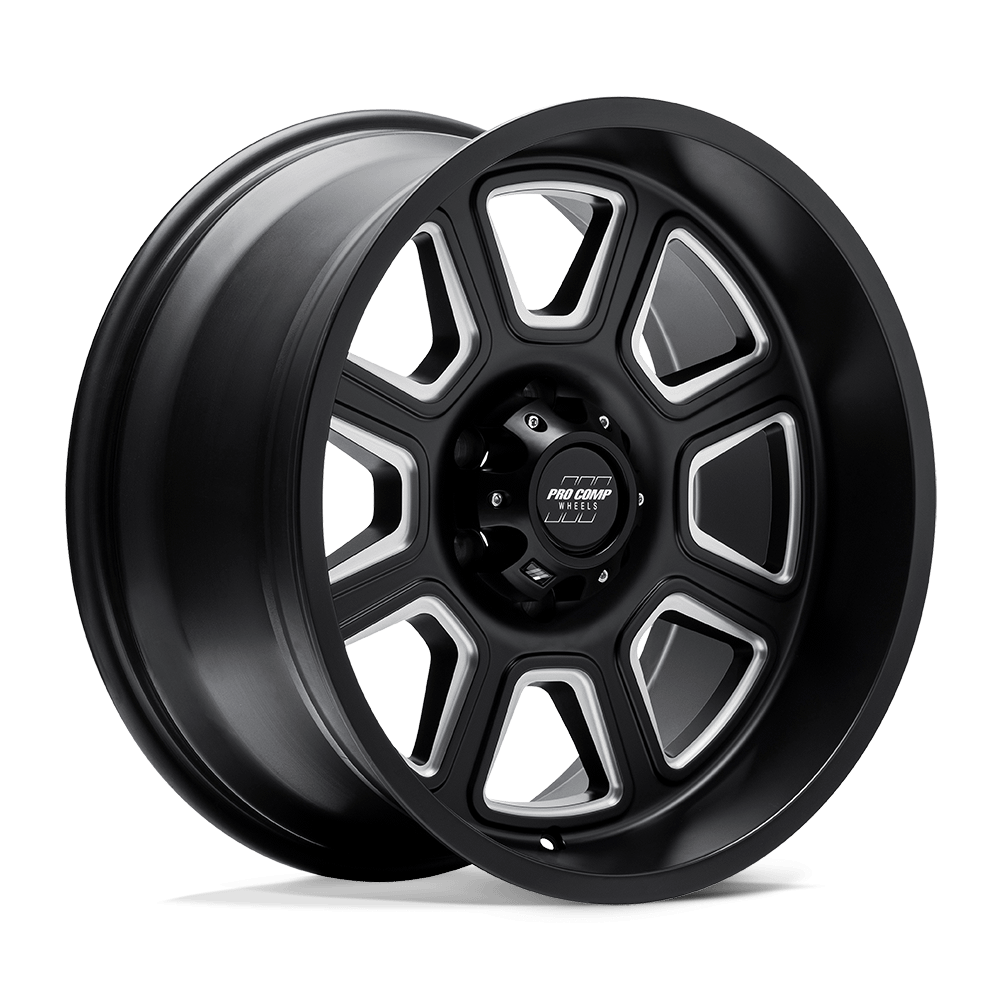 Felga aluminiowa PA64 GUNNER Satin Black Milled PRO COMP