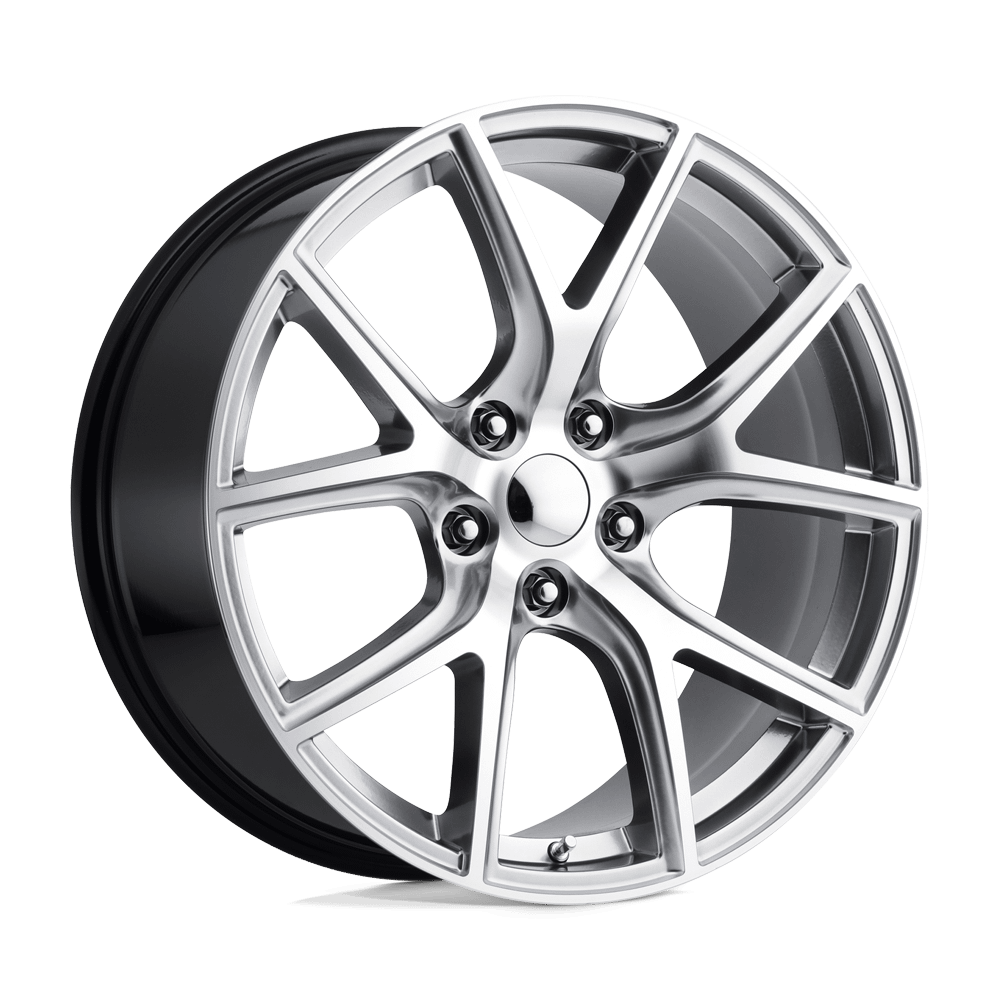 Felga aluminiowa PR181 Hyper Silver Machined PERFORMANCE REPLICAS