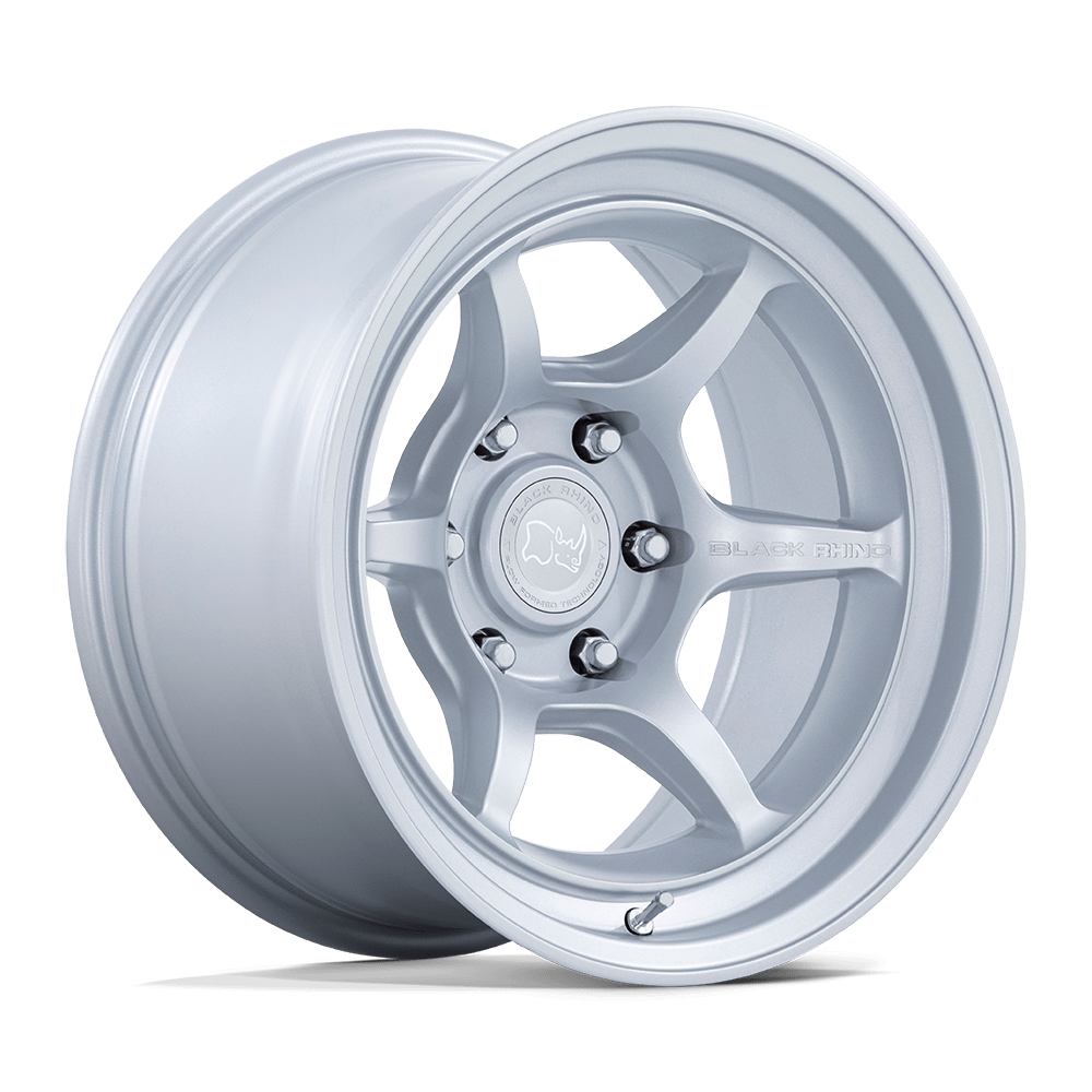 Felga aluminiowa SHOGUN Hyper Silver BLACK RHINO