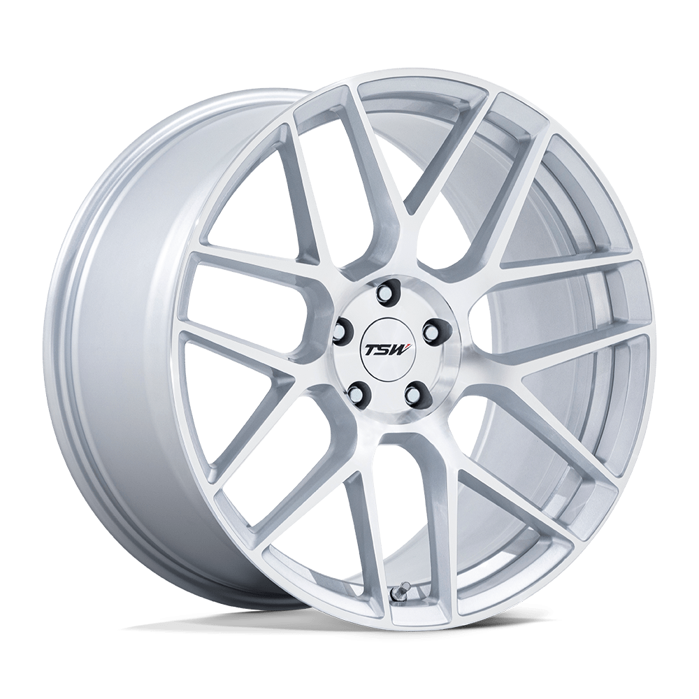 Felga aluminiowa TW002 LASARTHE Gloss Silver Machined TSW