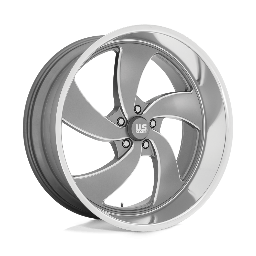 Felga aluminiowa U133 DESPERADO Anthracite Milled Diamond Cut Lip US MAGS