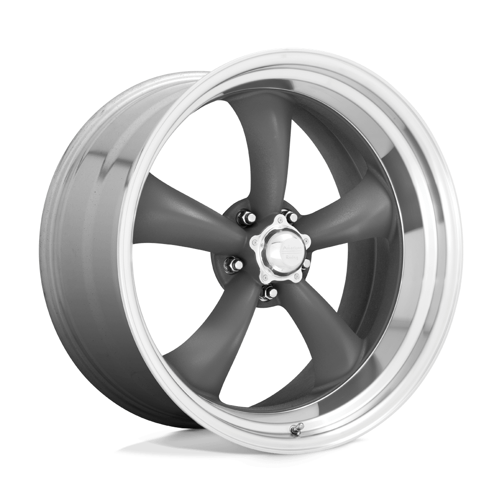 Felga aluminiowa VN215 CLASSIC TORQ THRUST II Mag Gray W/ Machined Lip AMERICAN RACING