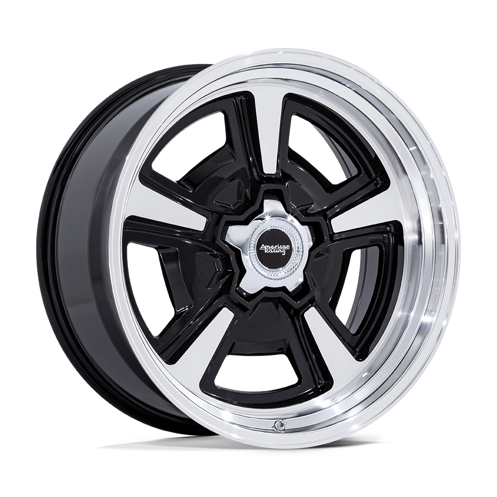 Felga aluminiowa VN517 MARAUDER Gloss Black Machined W/ Diamond Cut Lip AMERICAN RACING