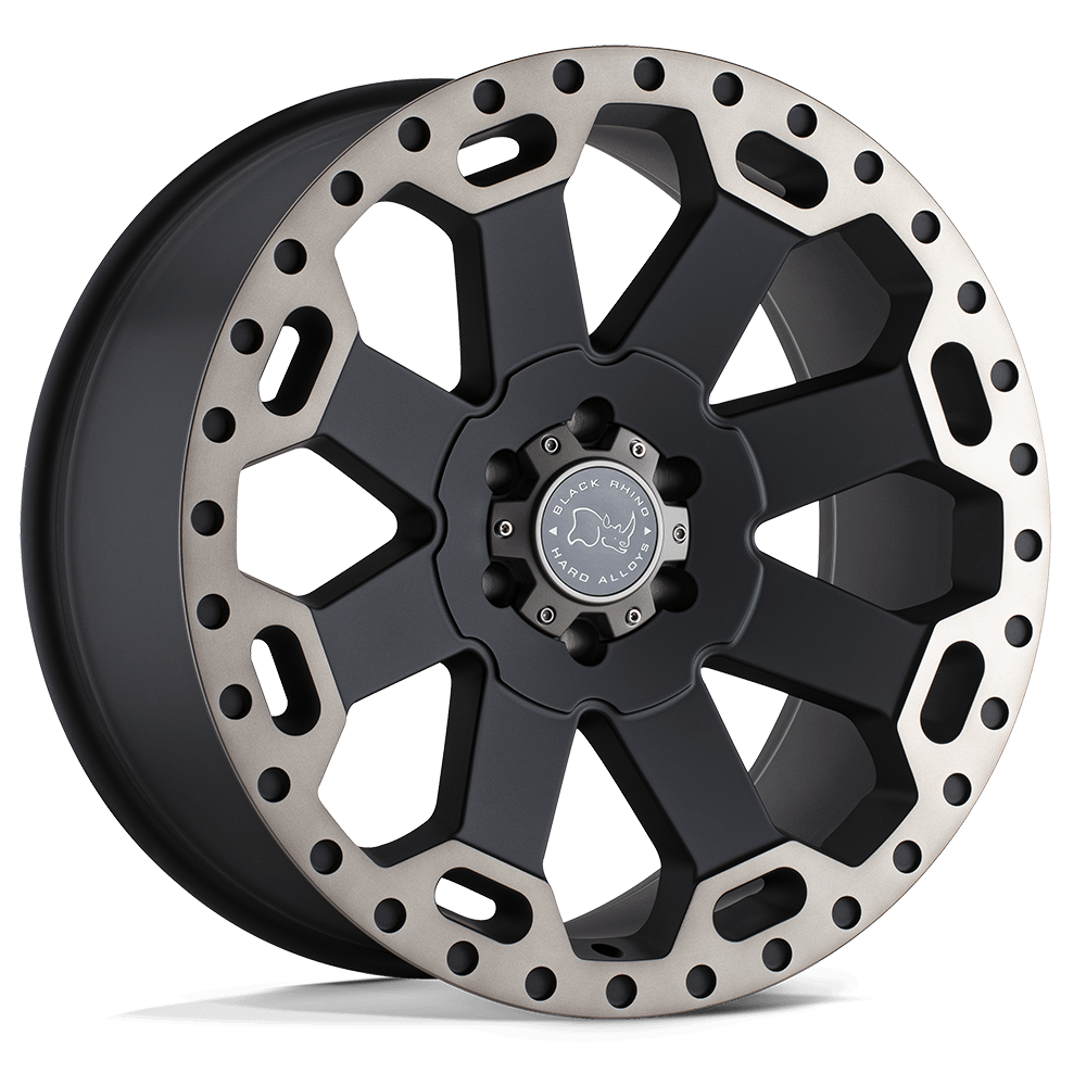 Felga aluminiowa WARLORD Matte Black W/ Machined Dark Tint BLACK RHINO