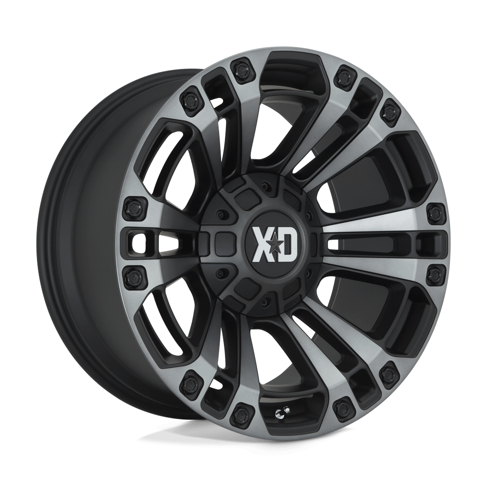 Felga aluminiowa XD851 MONSTER 3 Satin Black W/ Gray Tint XD SERIES