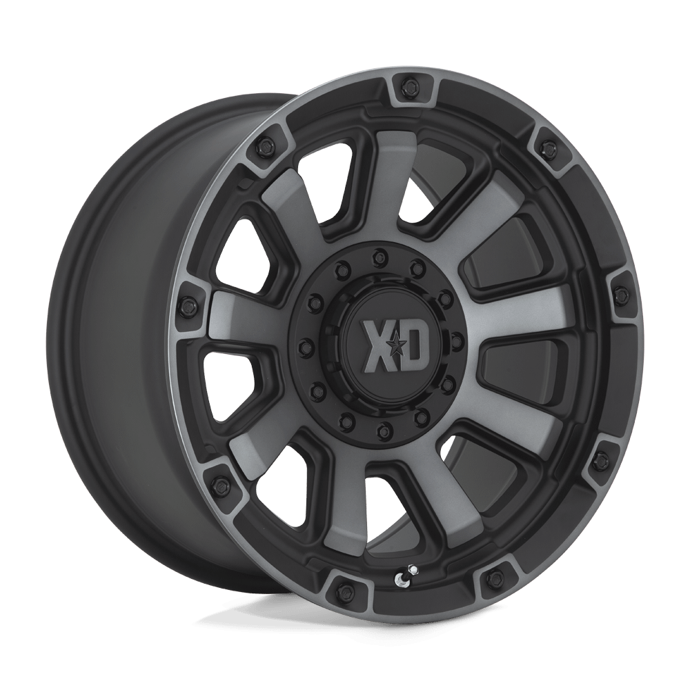 Felga aluminiowa XD852 GAUNTLET Satin Black W/ Gray Tint XD SERIES