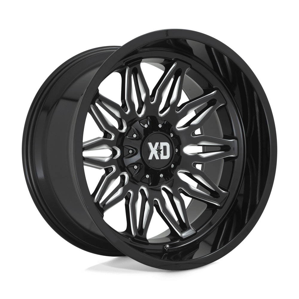 Felga aluminiowa XD859 GUNNER Gloss Black Milled XD SERIES