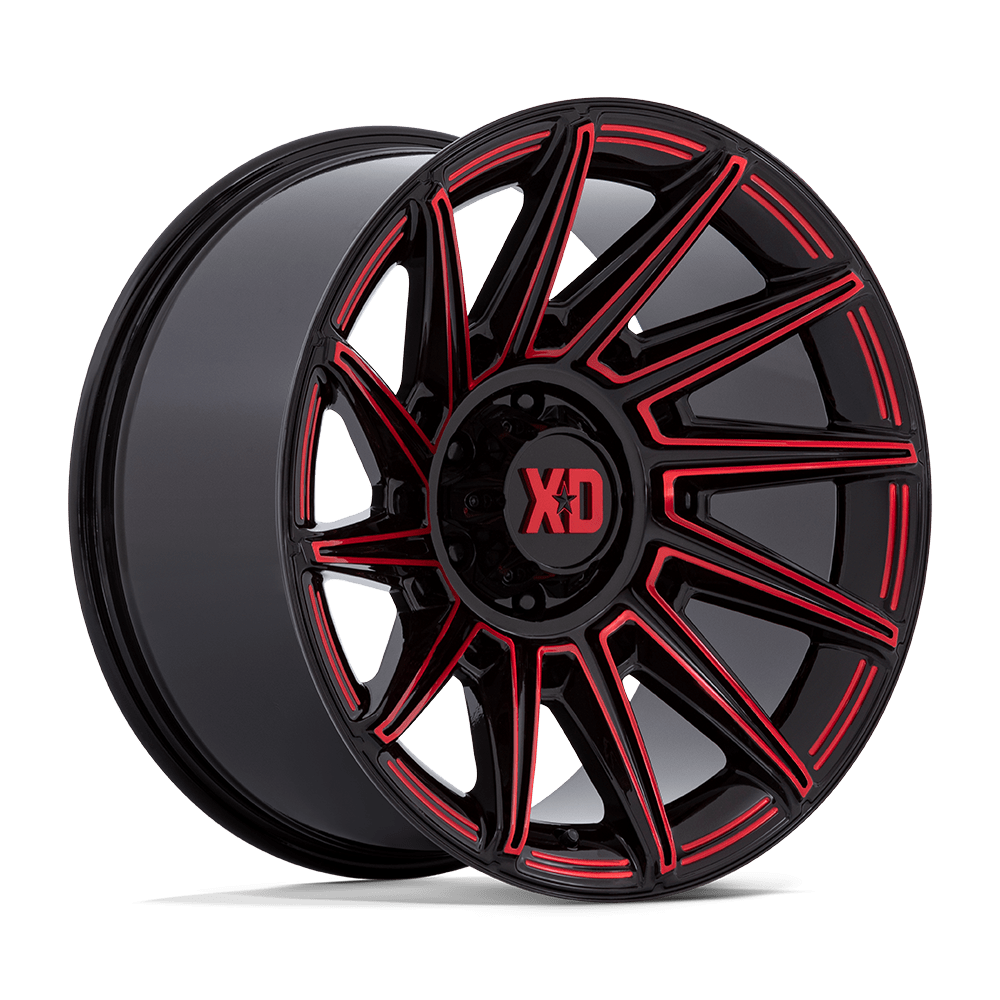 Felga aluminiowa XD867 SPECTER Gloss Black W/ Red Tint XD SERIES